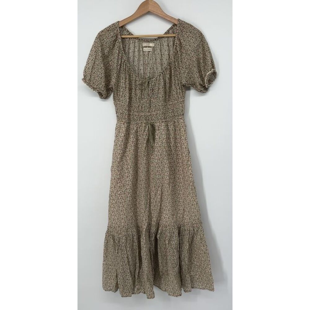 Christy Dawn Creme Strawberry Maxi Dress